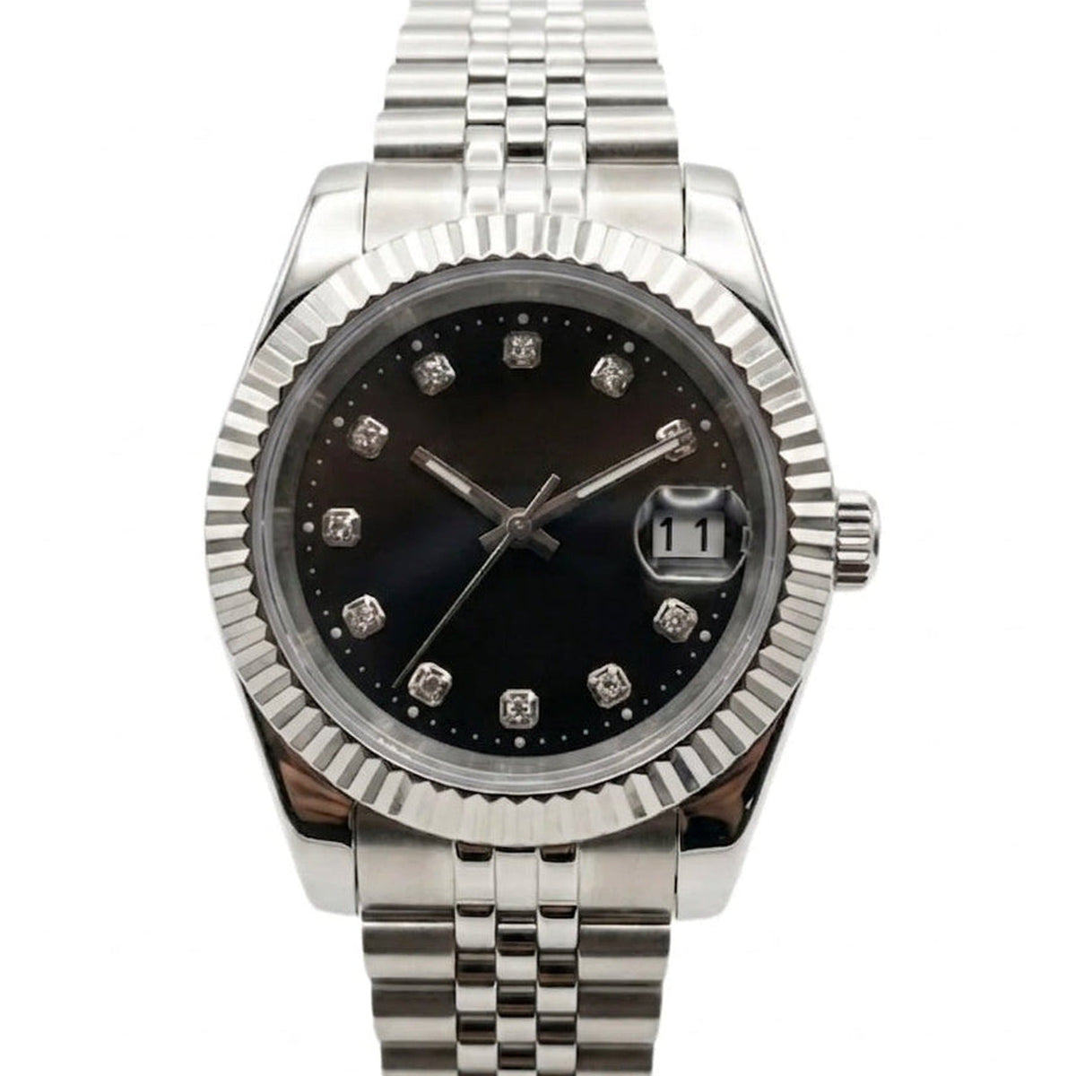 Fluted Date Mod Black Diamond