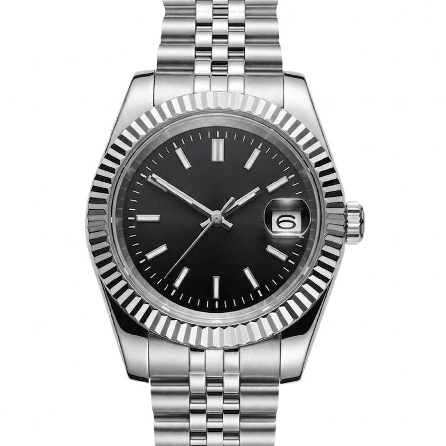 Fluted Date Mod Black