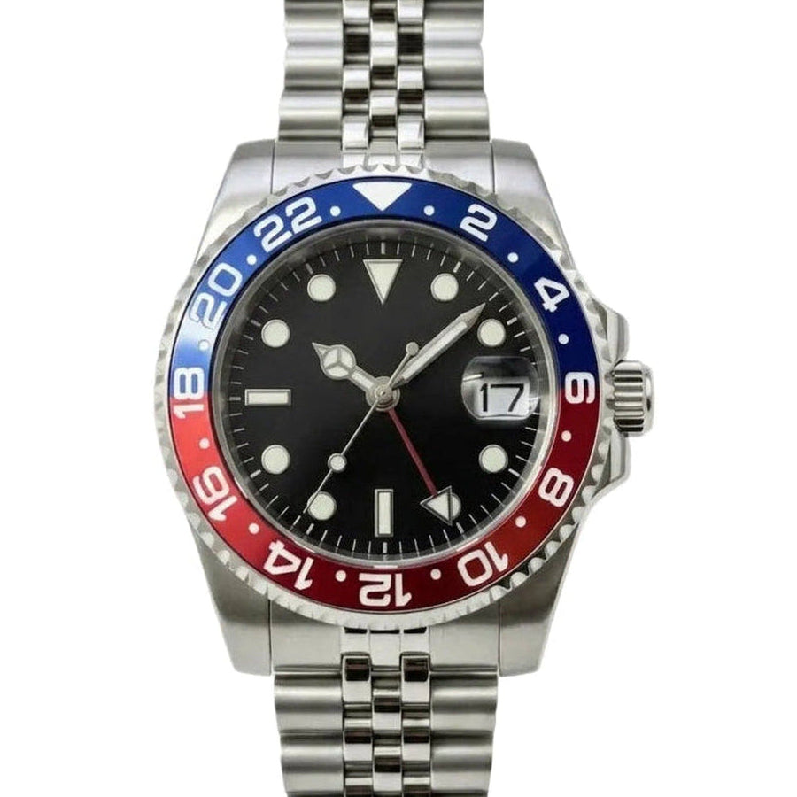 Diver Mod Blue/Red Bezel
