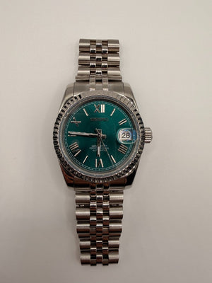 Fluted Date Mod "Green Roman"